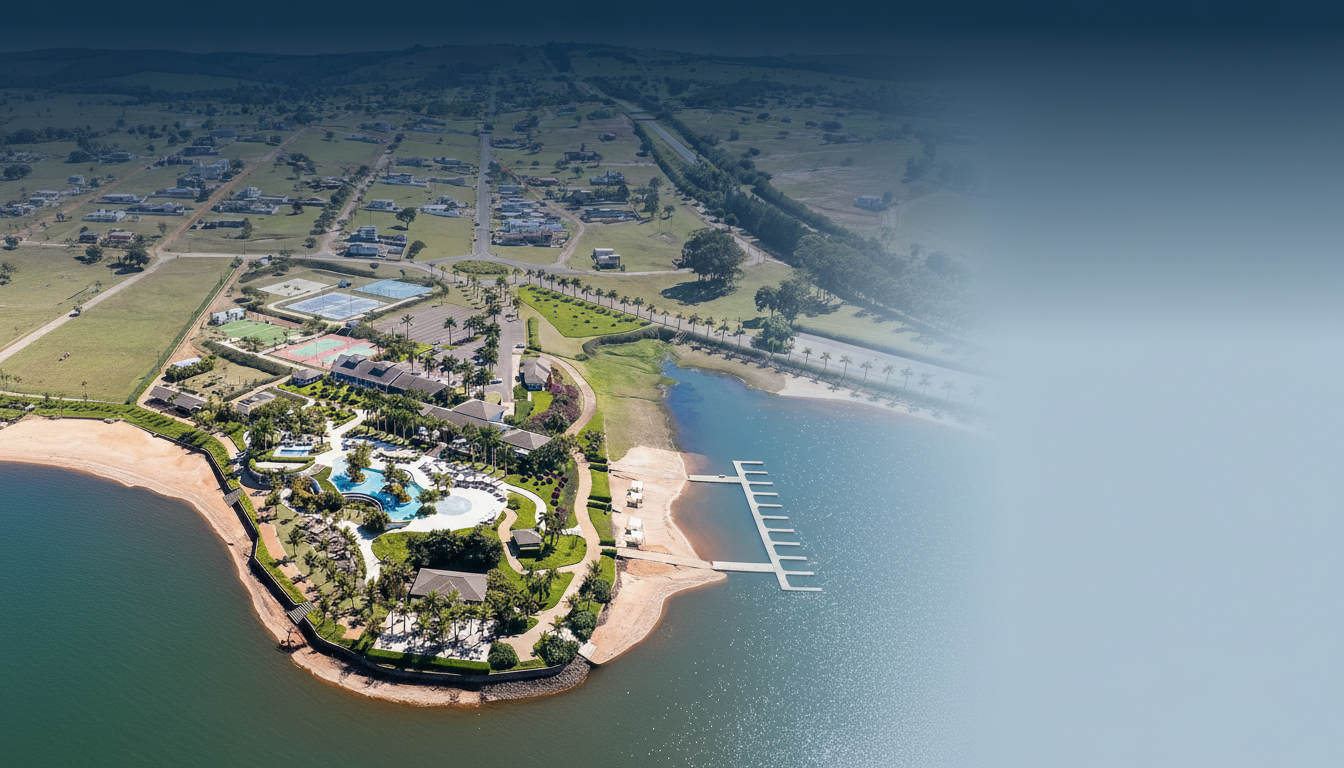 Vista aerea da Riviera de Santa Cristina II